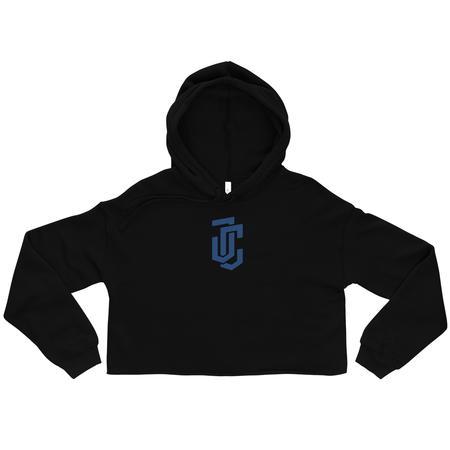 Jared Curtis "Logo" Cropped Hoodie