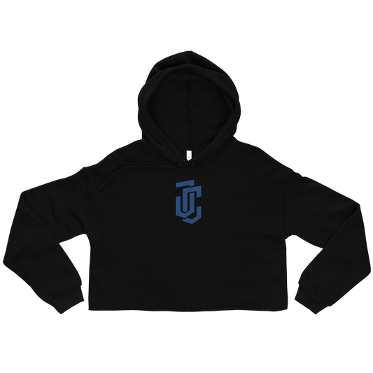 Jared Curtis "Logo" Cropped Hoodie