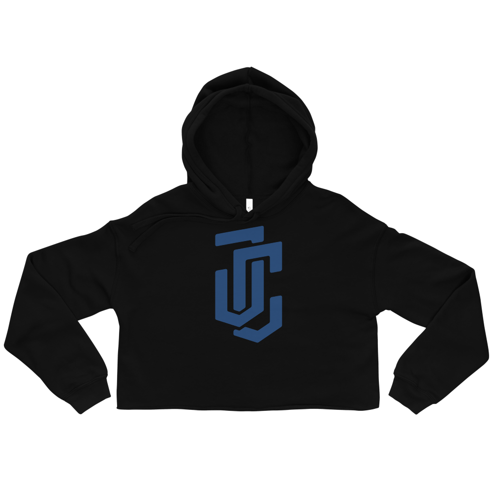 Jared Curtis "Logo" Cropped Hoodie