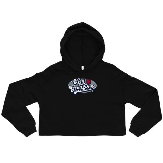 KK Arnold "Hey Girly Pops" Cropped Hoodie