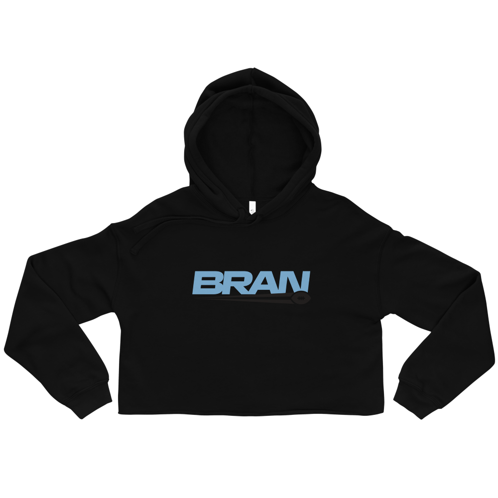 Brandon Carney "Logo" Cropped Hoodie