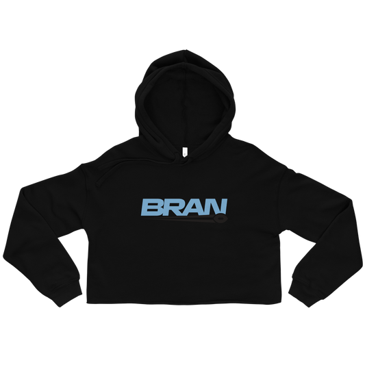 Brandon Carney "Logo" Cropped Hoodie