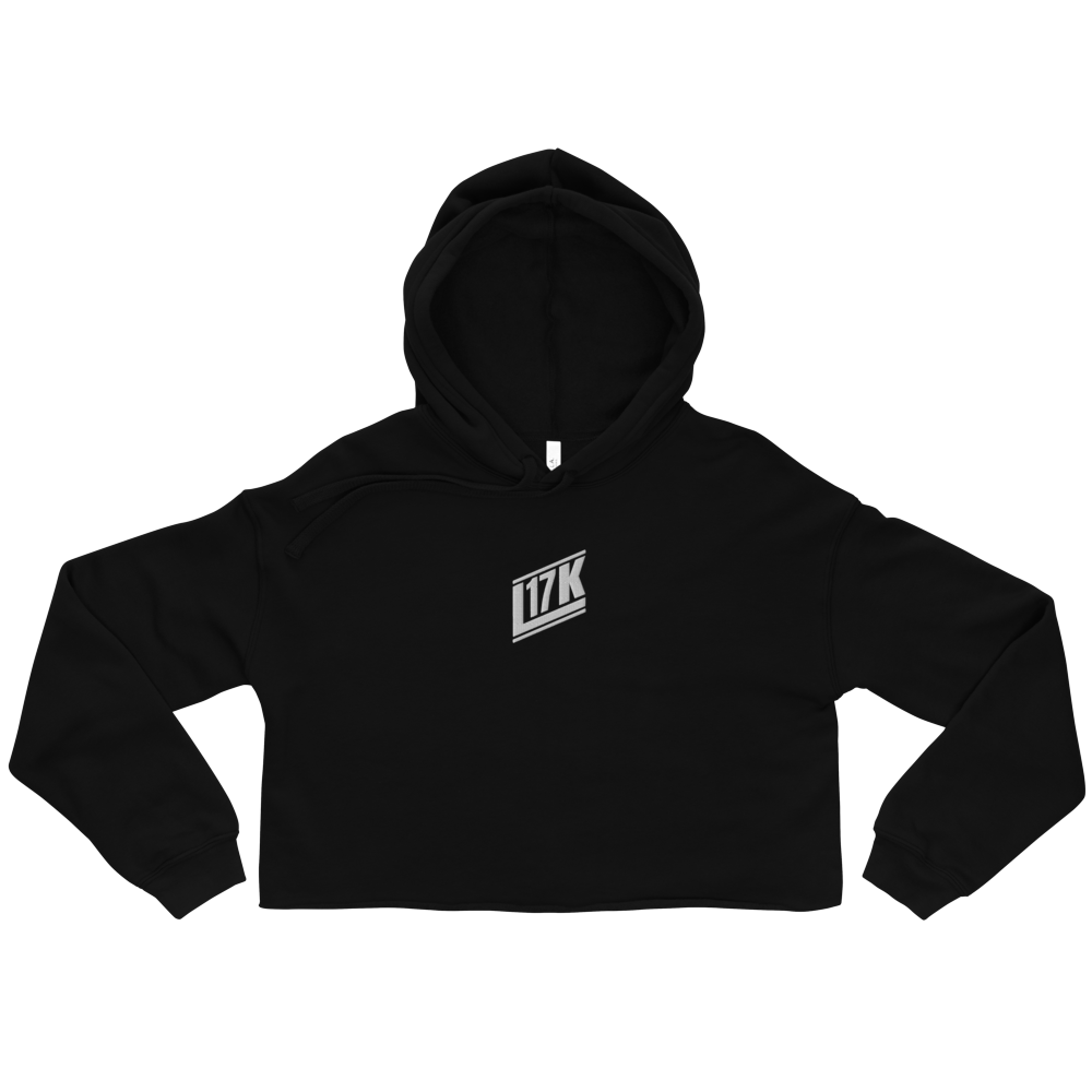 Luke Kromenhoek "Logo" Embroidered Cropped Hoodie