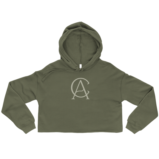 Allie Clifton "Logo" Cropped Hoodie