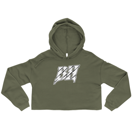 Breece Hall "Logo" Womens Cropped Hoodie