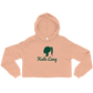 Kate Lang "Logo" Cropped Hoodie