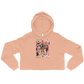 Kate Lang "Collage" Cropped Hoodie