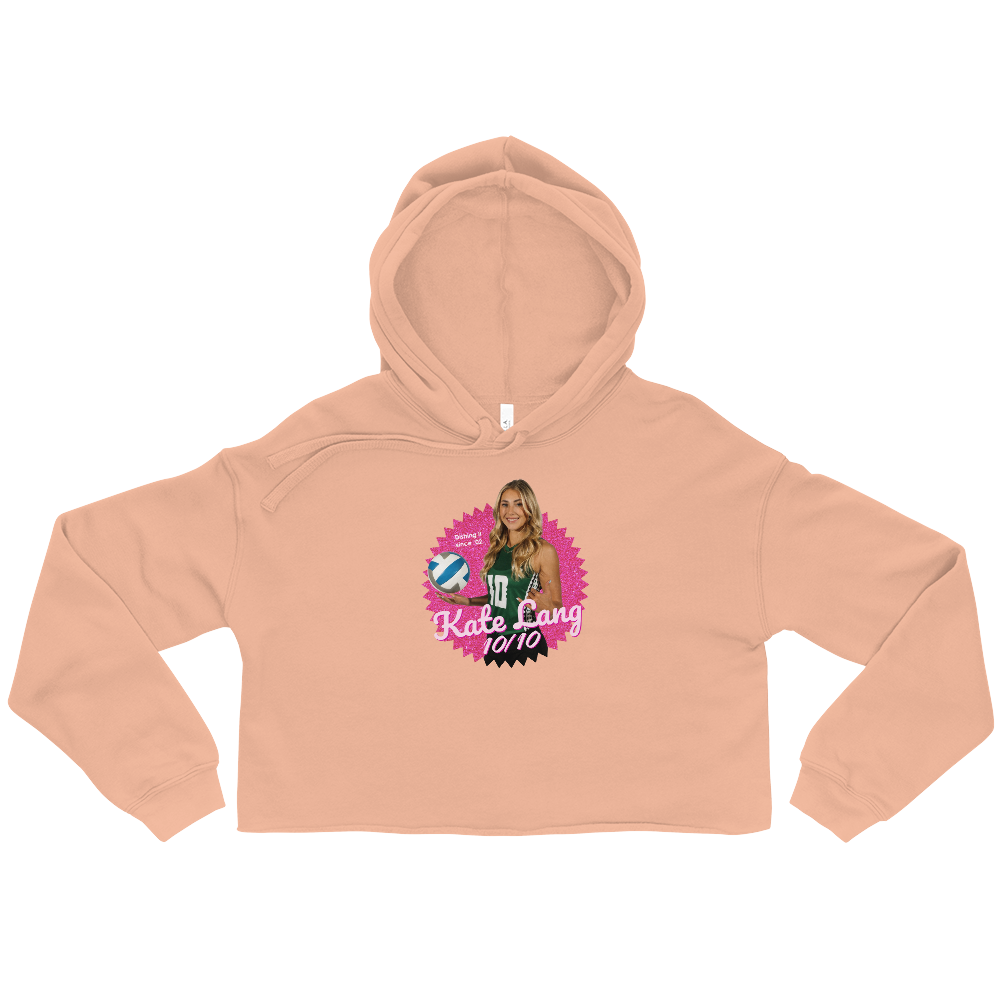 Kate Lang "Character Poster" Cropped Hoodie