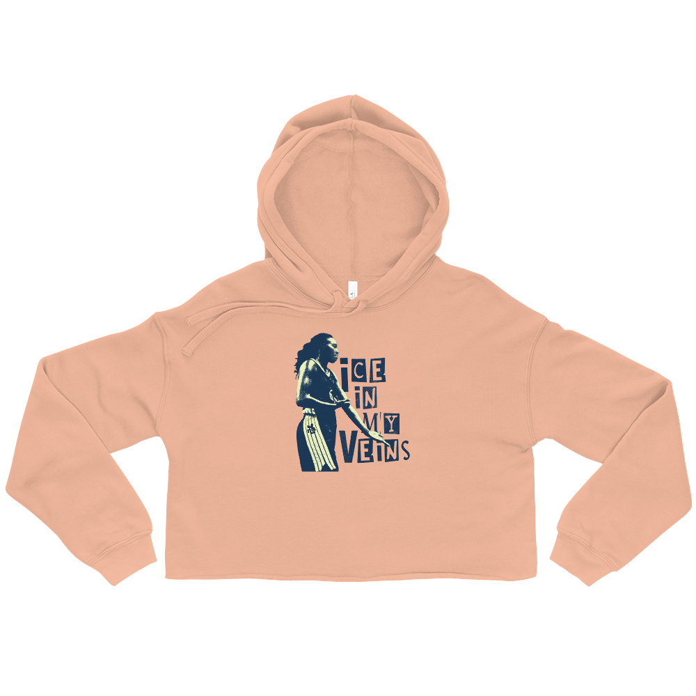 Natasha Howard "Ice In My Viens" Cropped Hoodie