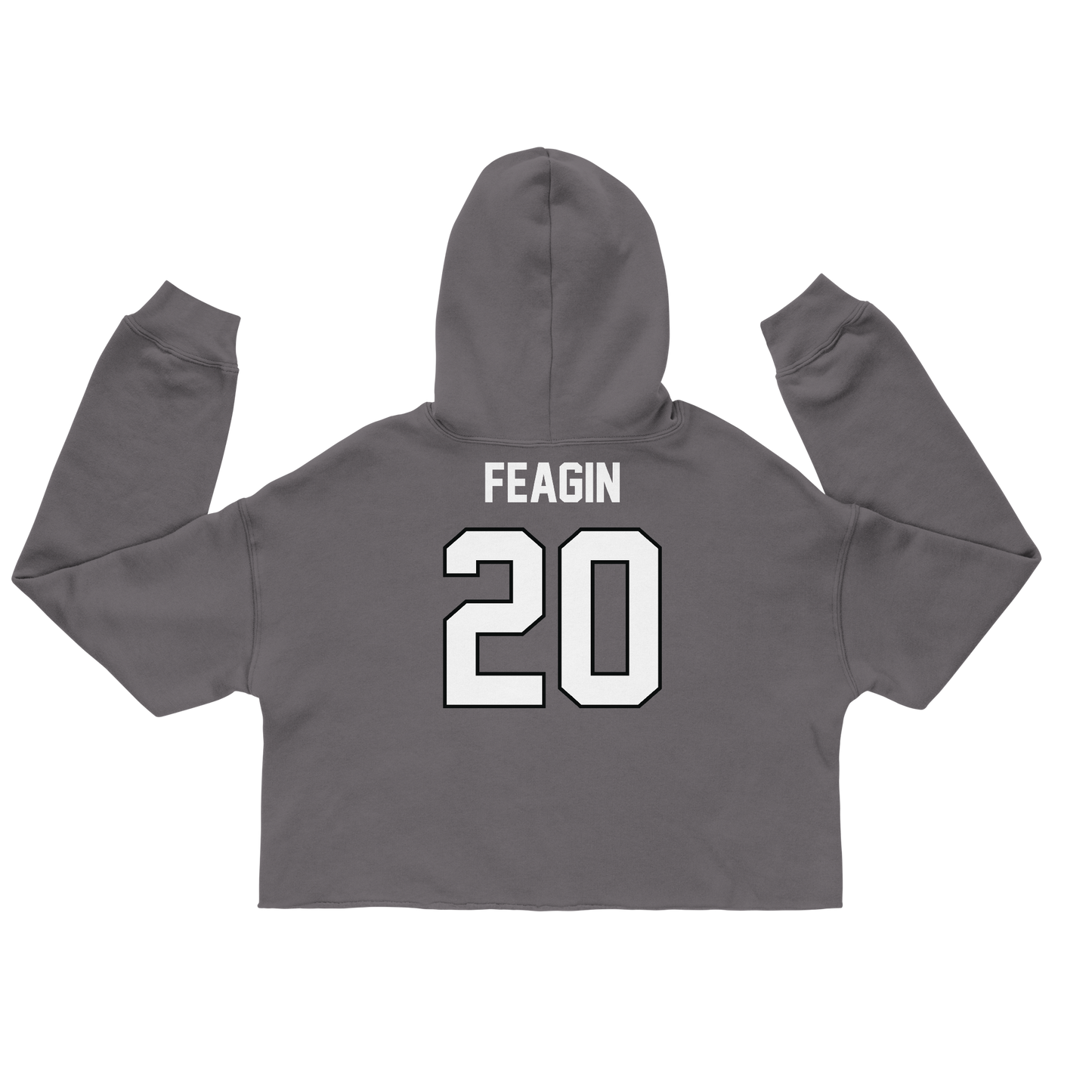 Sania Feagin "Jersey" Cropped Hoodie