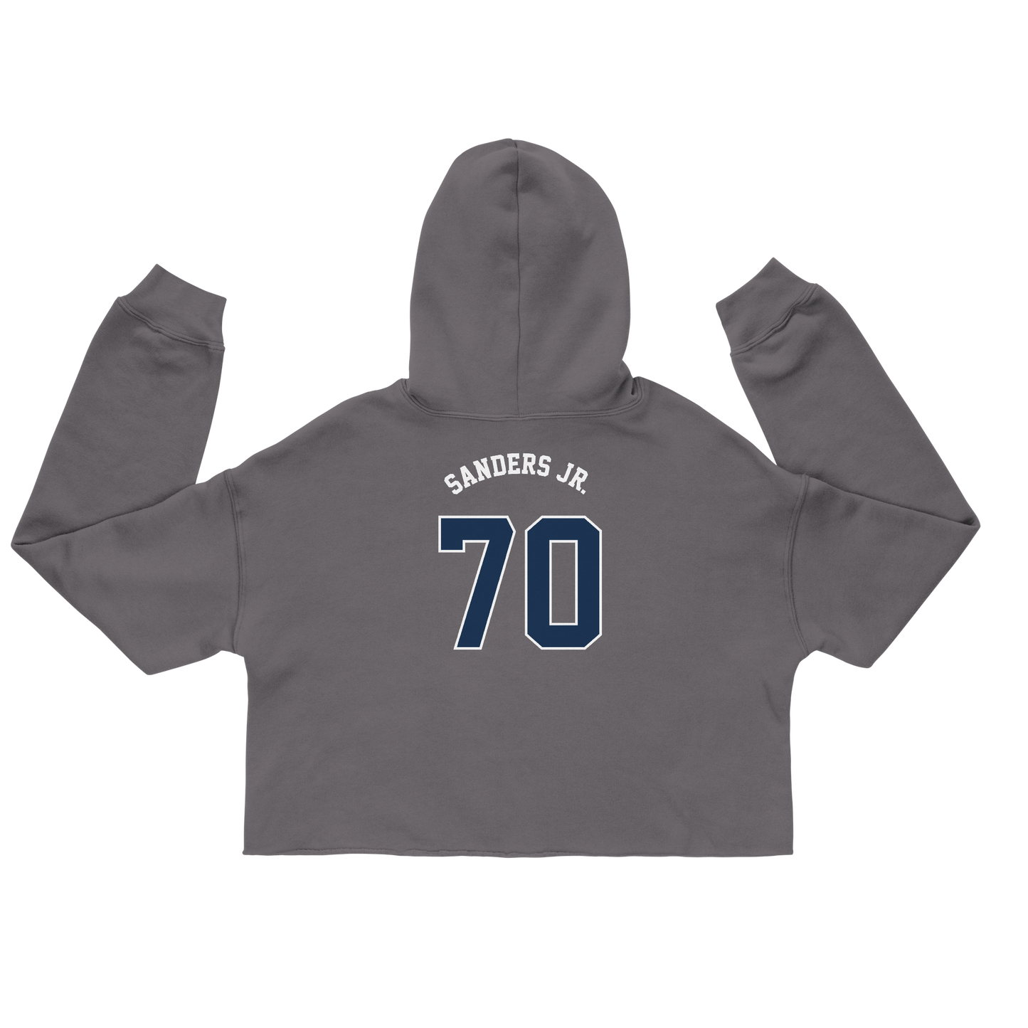 David Sanders Jr. "Jersey" Cropped Hoodie