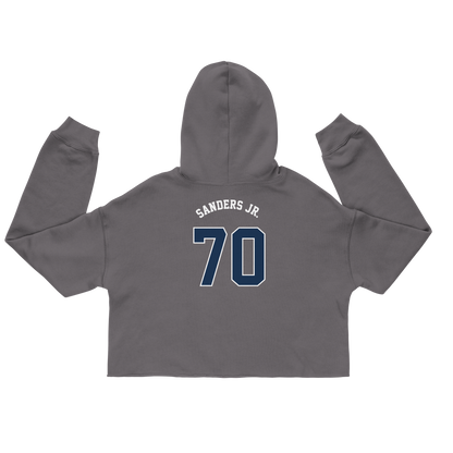 David Sanders Jr. "Jersey" Cropped Hoodie