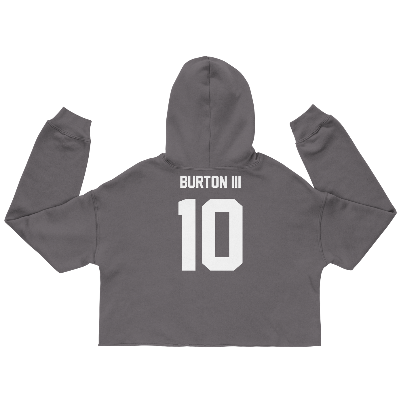 Caleb Burton III "Jersey" Cropped Hoodie