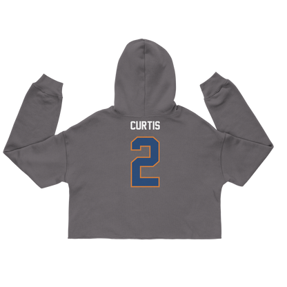 Jared Curtis "Retro" Cropped Hoodie