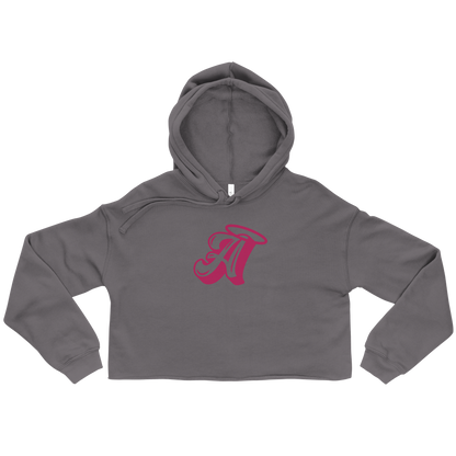 Angel Reese "Logo" Cropped Hoodie