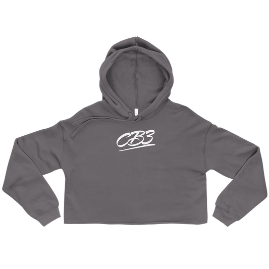 Caleb Burton III "Logo" Cropped Hoodie