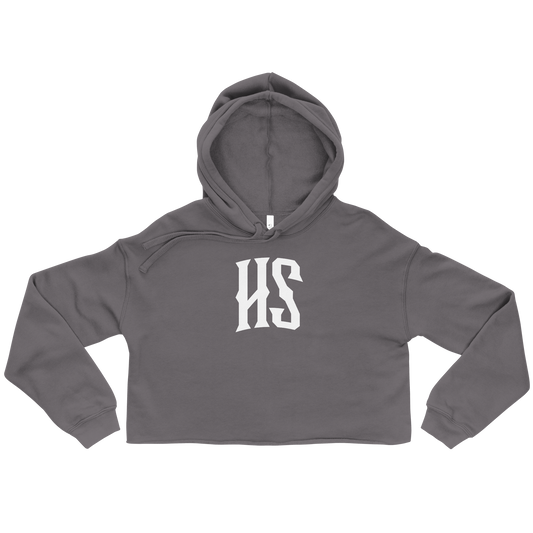 Hollywood Smothers "Logo" Cropped Hoodie