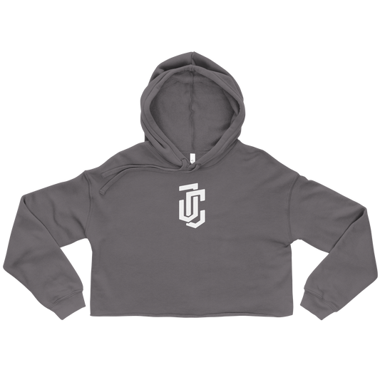 Jared Curtis "Logo" Cropped Hoodie