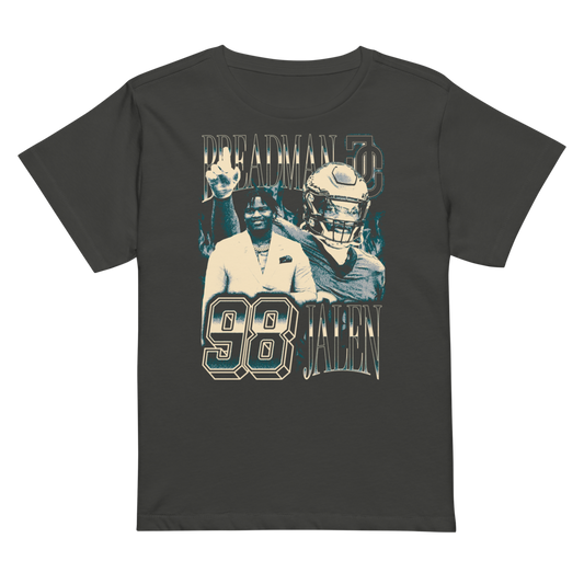Jalen Carter Vintage Women's High-Waisted T-shirt Vintage Black