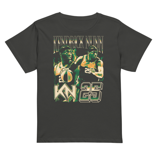 Kendrick Nunn Vintage Women's High-Waisted T-shirt Black