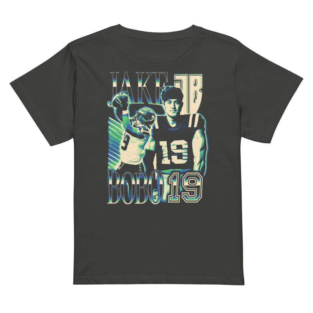 Jake Bobo Vintage Women's High-Waisted T-shirt Black
