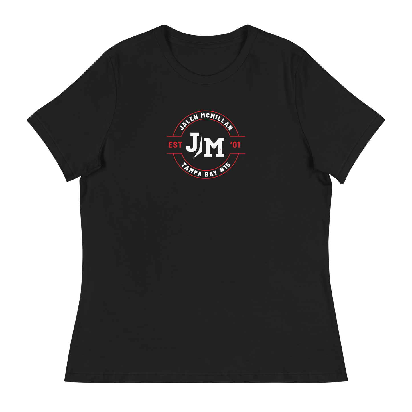 Jalen McMillan "Logo Badge" Women's T-Shirt