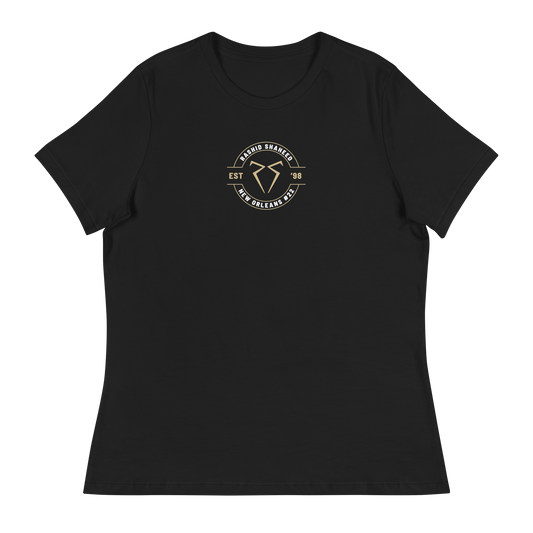 Rashid Shaheed "Logo Badge" Womens T-Shirt