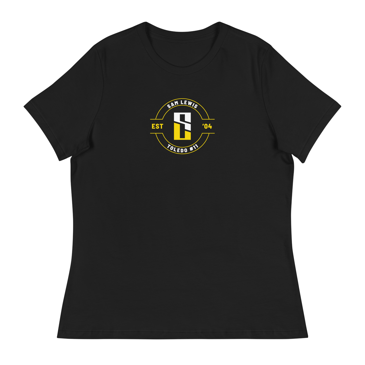 Sam Lewis "Logo Badge" Women's T-Shirt