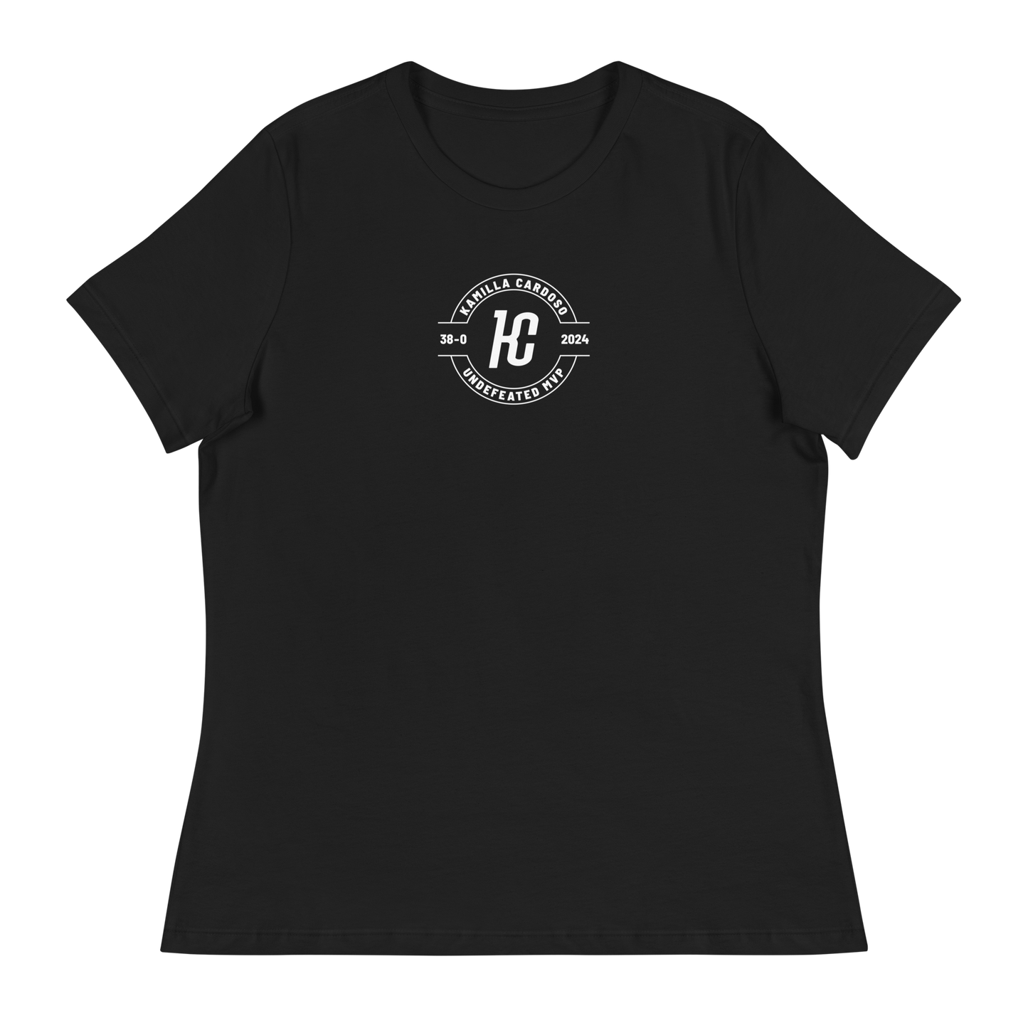 Kamilla Cardoso "Logo Badge" Women's T-Shirt