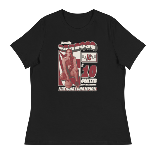 Kamilla Cardoso "National Champion" Women's T-Shirt