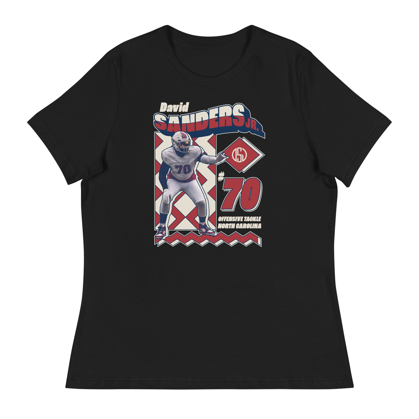David Sanders Jr. "Retro" Women's T-Shirt