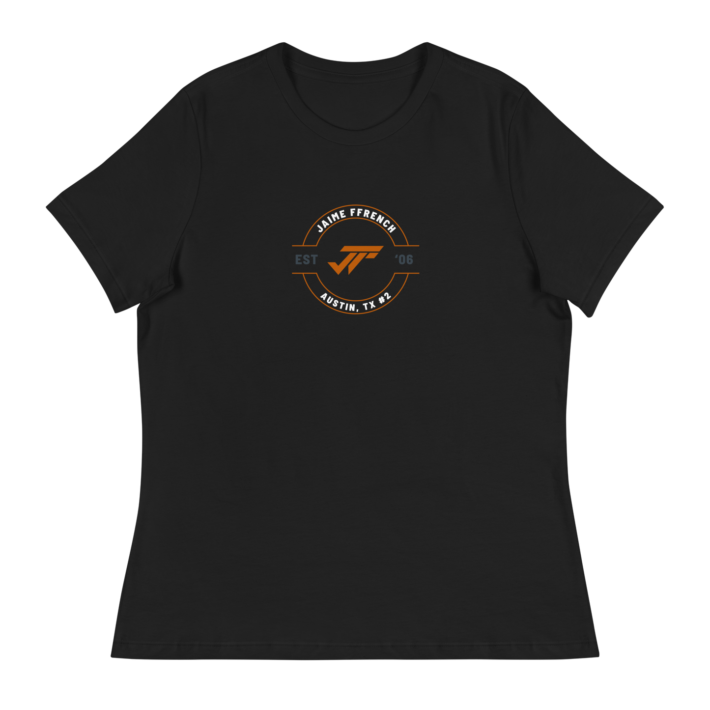 Jaime Ffrench Texas "Logo Badge" Women's T-Shirt