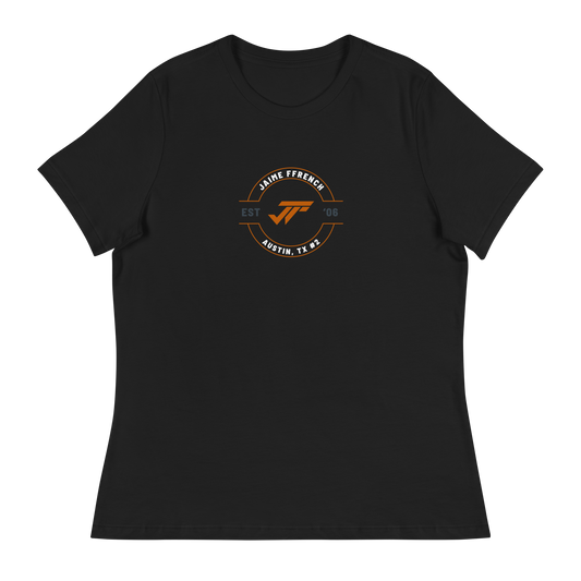 Jaime Ffrench Texas "Logo Badge" Women's T-Shirt