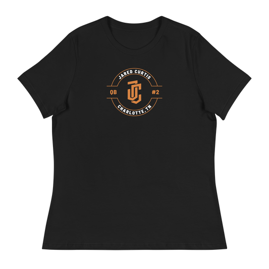 Jared Curtis "Logo Badge" Women's T-Shirt