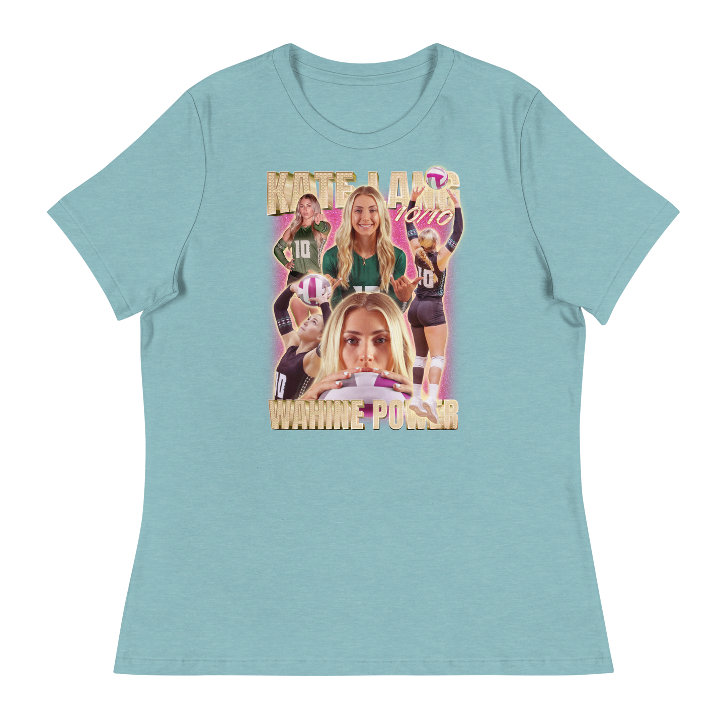 Kate Lang "Collage" Womens Shirt