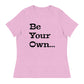 Jalen Milroe "Be Your Own" Women's T-Shirt