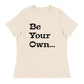 Jalen Milroe "Be Your Own" Women's T-Shirt