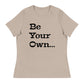 Jalen Milroe "Be Your Own" Women's T-Shirt