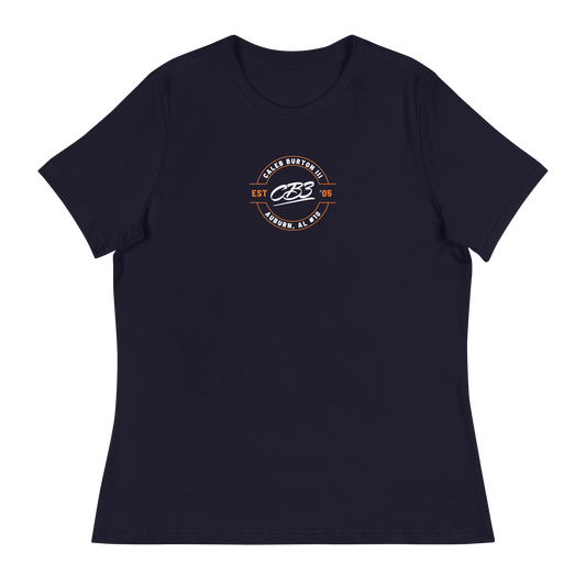 Caleb Burton III "Logo Badge" Women's T-Shirt
