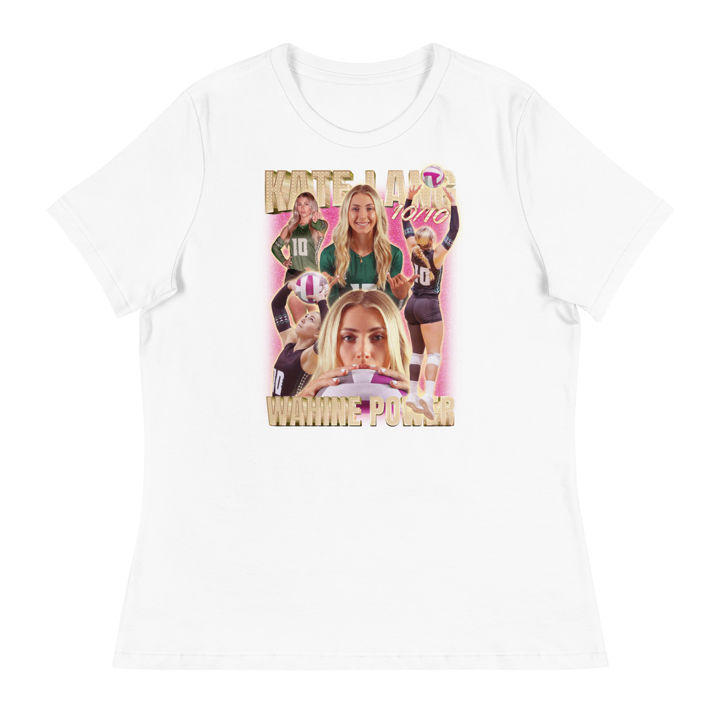 Kate Lang "Collage" Womens Shirt