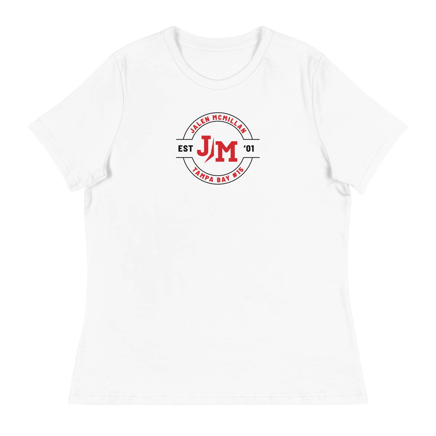 Jalen McMillan "Logo Badge" Women's T-Shirt