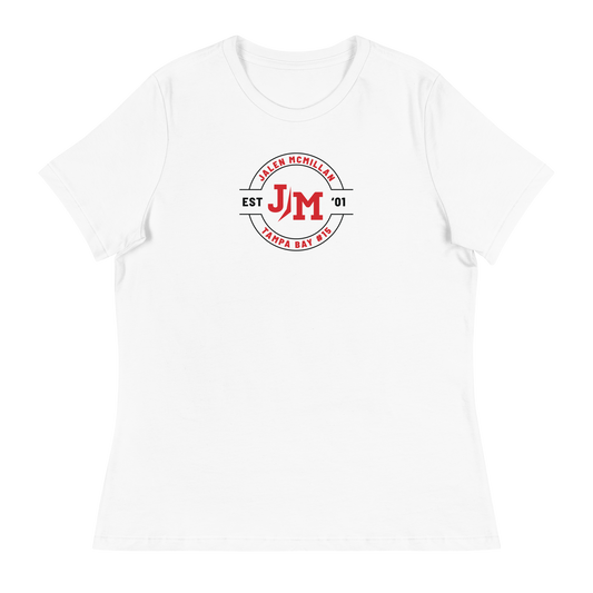 Jalen McMillan "Logo Badge" Women's T-Shirt