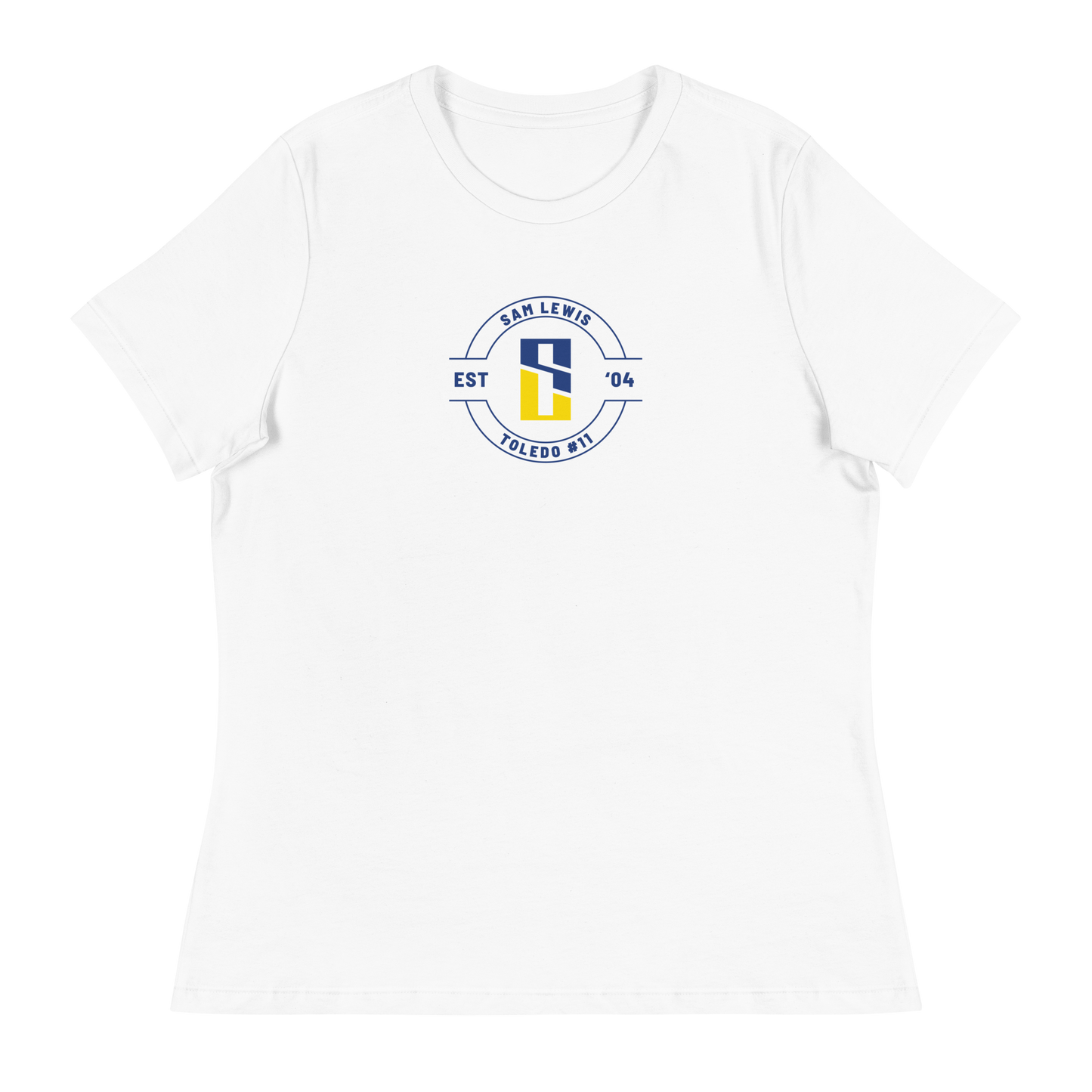 Sam Lewis "Logo Badge" Women's T-Shirt