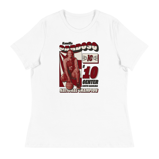 Kamilla Cardoso "National Champion" Women's T-Shirt