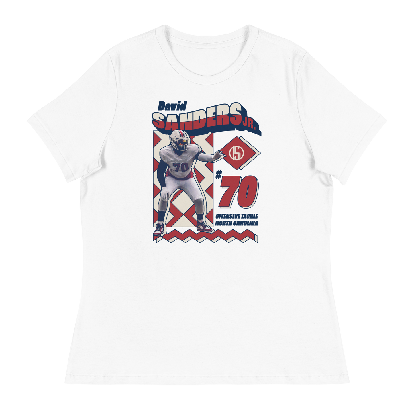 David Sanders Jr. "Retro" Women's T-Shirt
