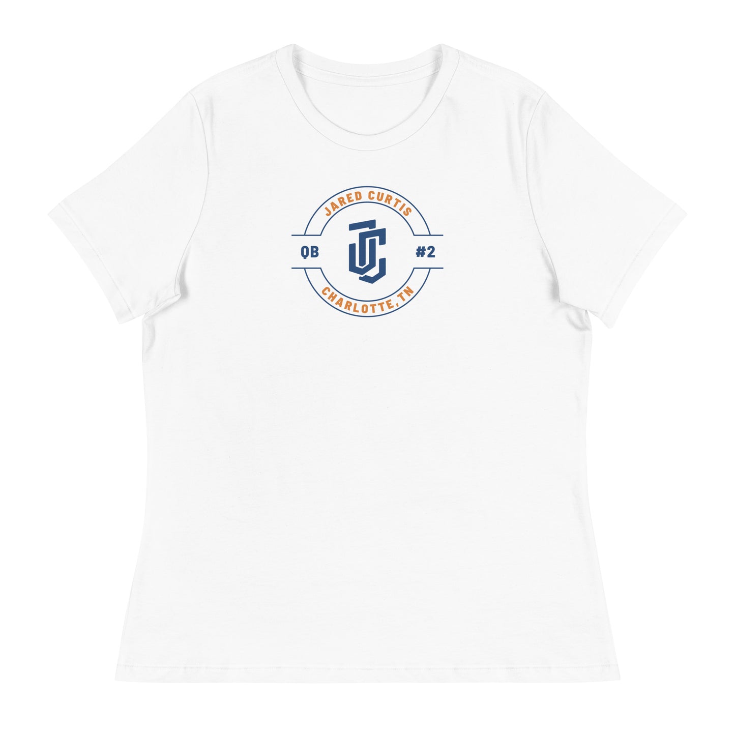 Jared Curtis "Logo Badge" Women's T-Shirt