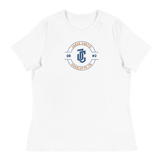 Jared Curtis "Logo Badge" Women's T-Shirt