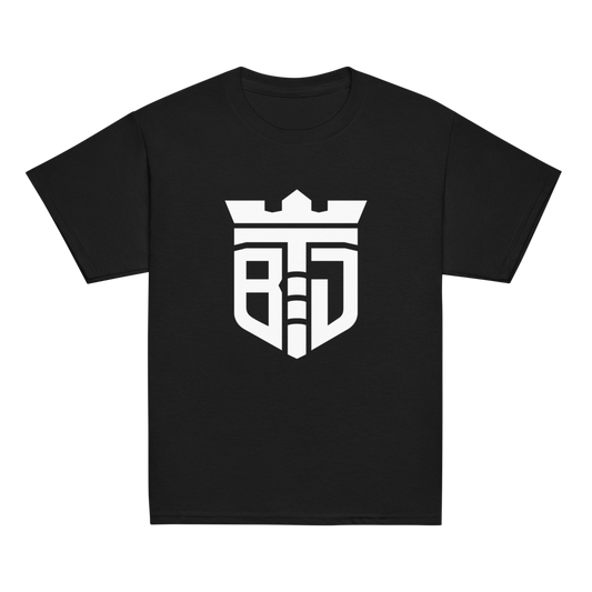 Athlete 1 Vintage Youth T-shirt Black