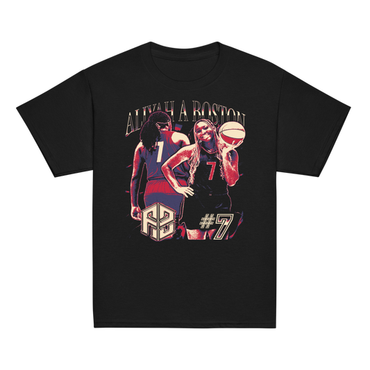 Aliyah Boston Vintage Youth T-shirt Black