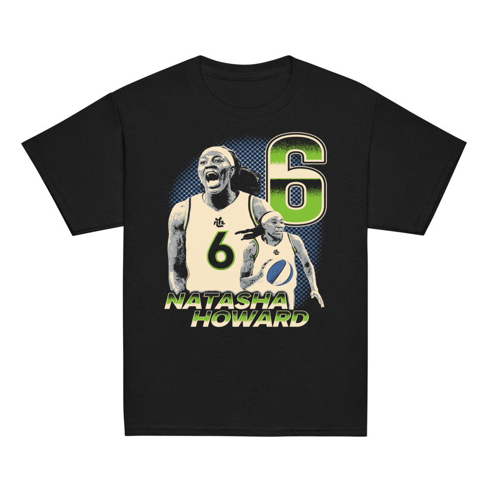 Natasha Howard Vintage Youth T-shirt Black